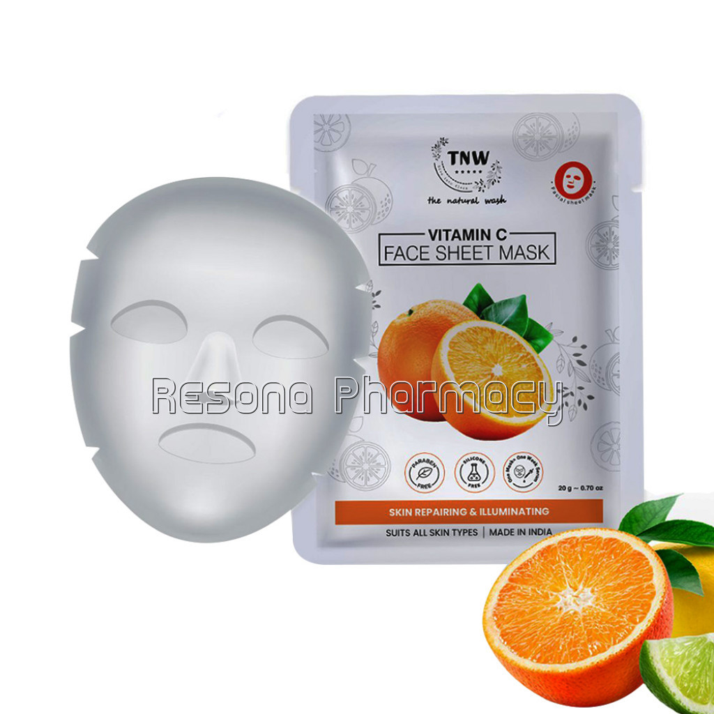Vitamin C Face Sheet Mask  Skin Repairing and Illuminating