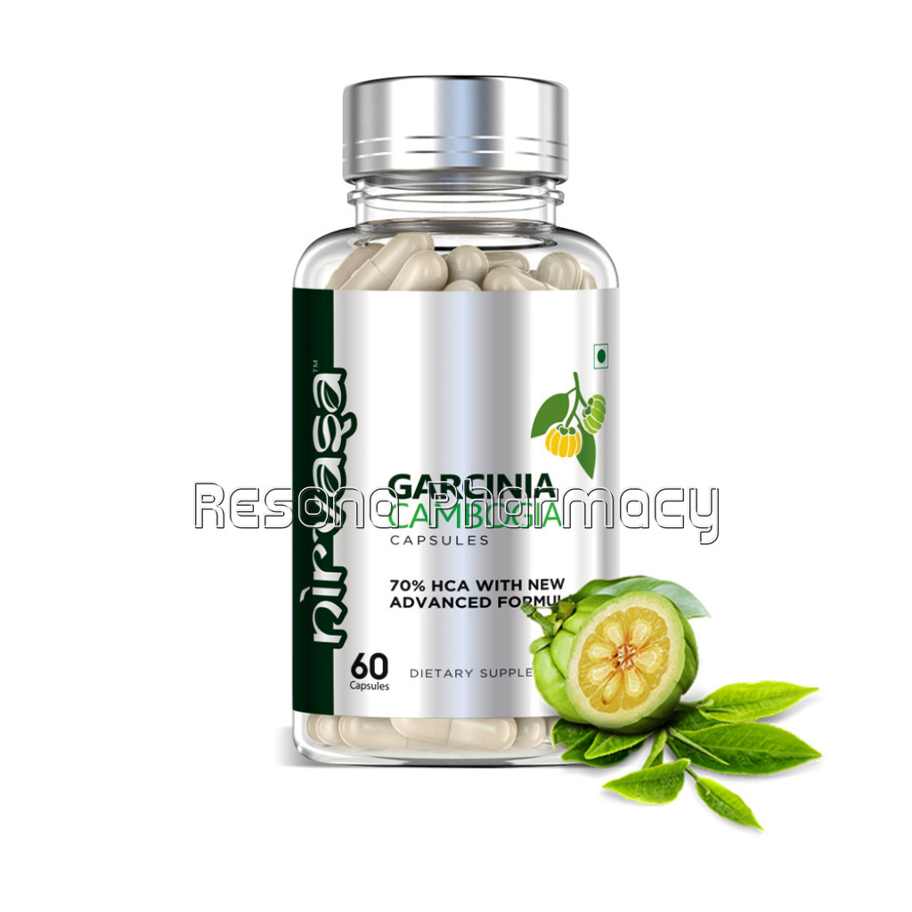 Nirvasa Garcinia Cambogia Capsules (70% Hca) For Weight Loss – 60 Capsules