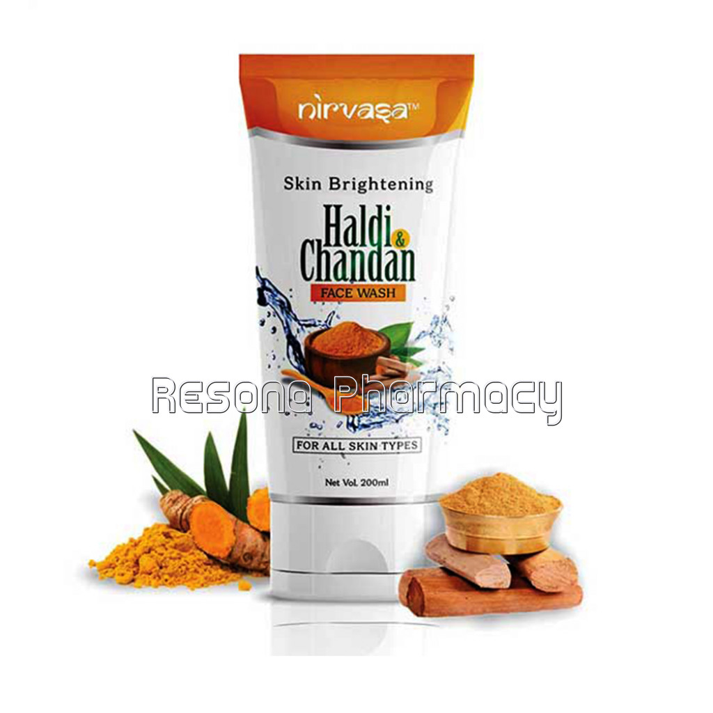 Nirvasa Skin Brightening Haldi And Chandan Face Wash – 200 Ml