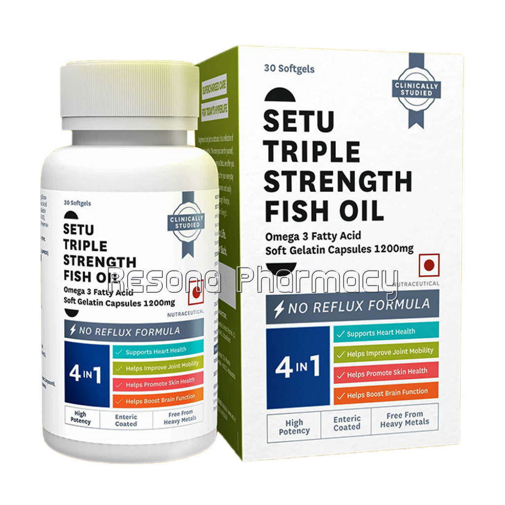 Setu Triple Strength Fish Oil 60