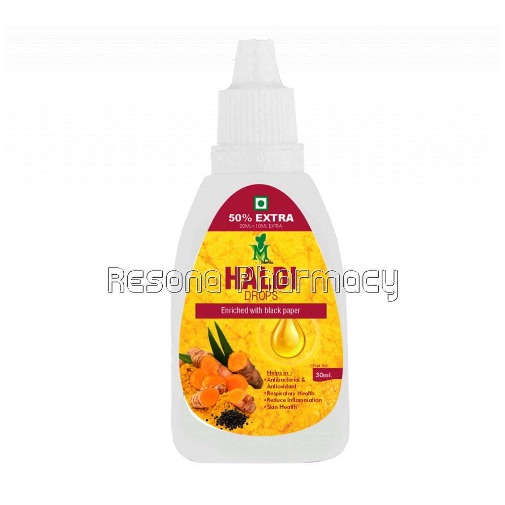 Haldi Drop 30 Ml ( Turmeric Plus Black Papper)