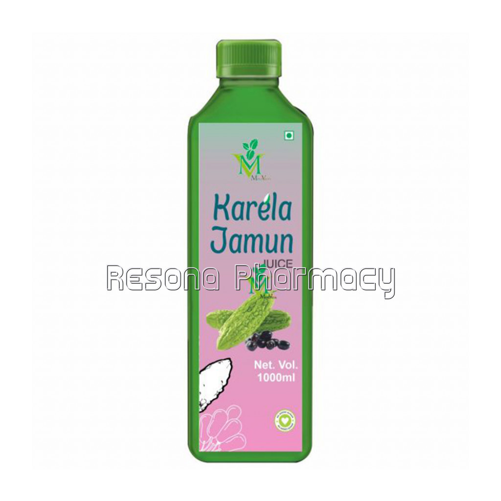 Mint Veda Karela Jamun Juice | NaNaturalJuice | Sugar Free 1 Ltr