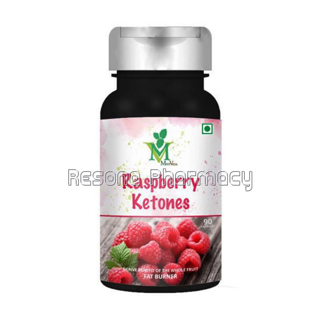 Mint Veda Respberry Ketones Weight Loss Fat Burner Supplement With (Garcinia Cambogia | Green Tea | Respberry Fruit Extract 800 Mg 90 Capsules