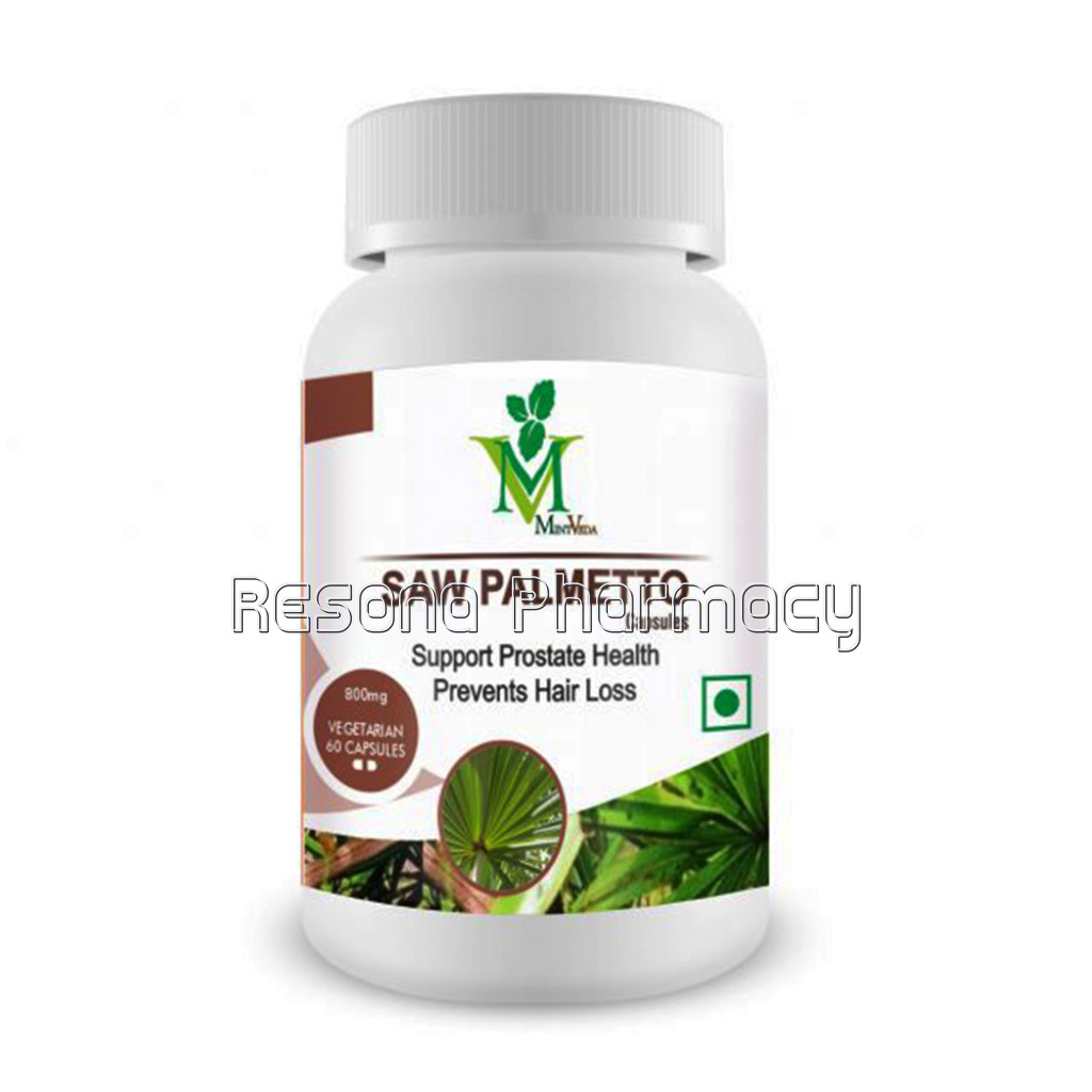 Mint Veda Saw Palmetto Veg. 60 Capsules