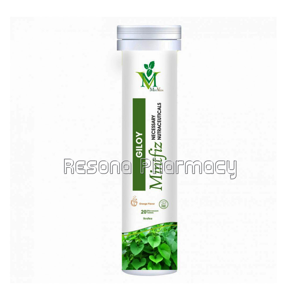 Mintfiz Giloy Effervescent 20 Tablets