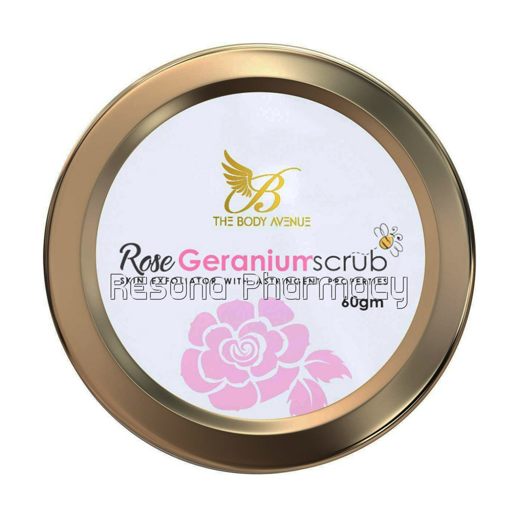 Rose Geranium Scrub
