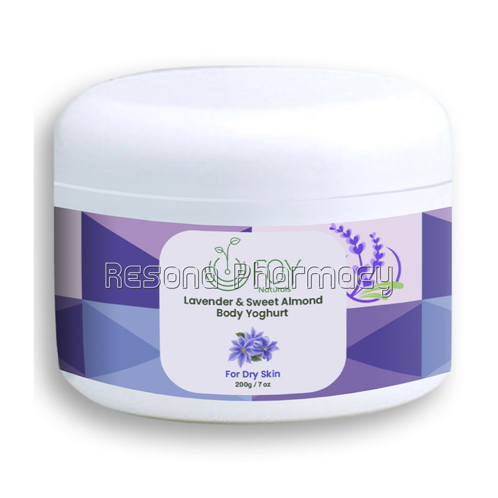 Lavender and Sweet Almond Body Yoghurt For Dry Skin