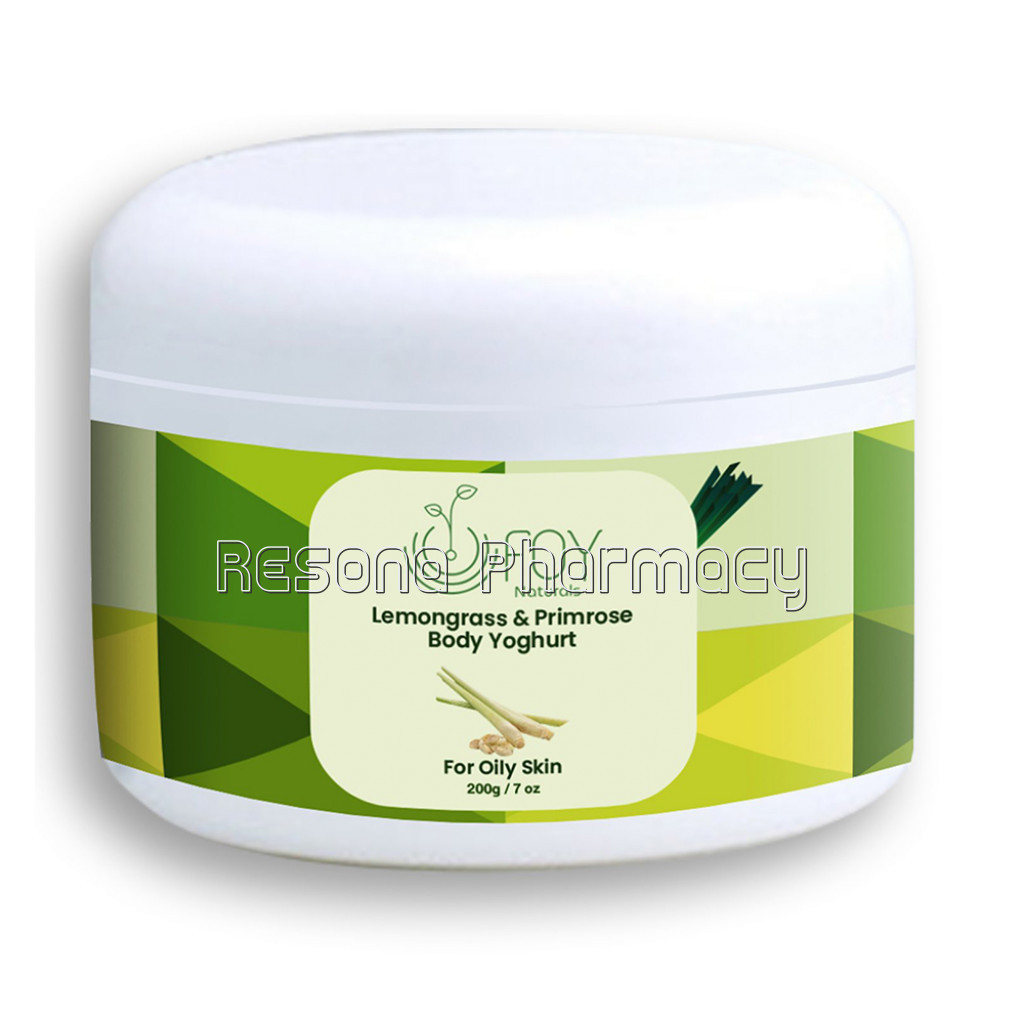 Lemongrass and Primrose Body Yoghurt For Oily Skin