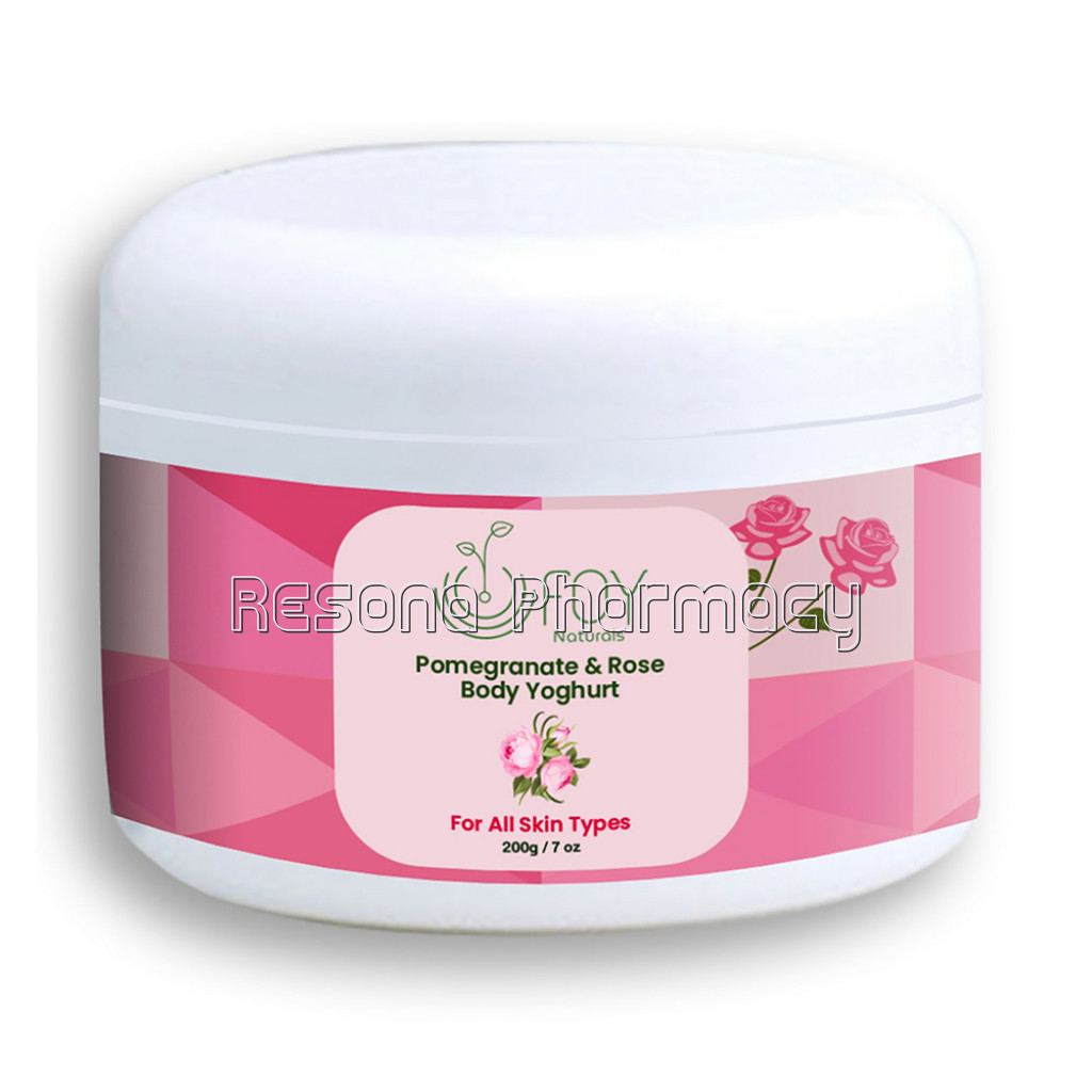 Pomegranate and Rose Body Yoghurt For All Skin Types