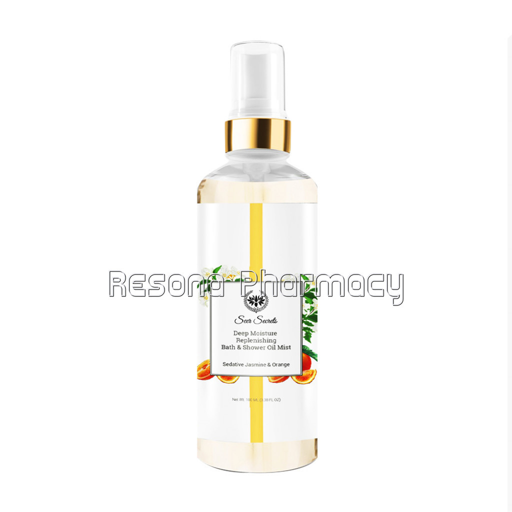 Sedative Jasmine and Orange Deep Moisture Replenishing Bath and Shower Oil Mist