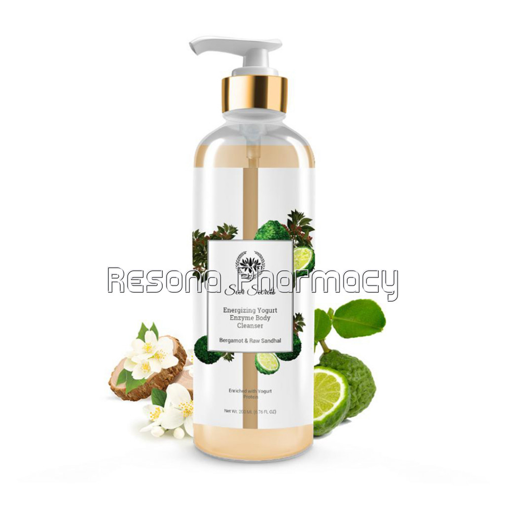 Bergamot and Raw Sandhal Energizing Yogurt Enzyme Body Cleanser