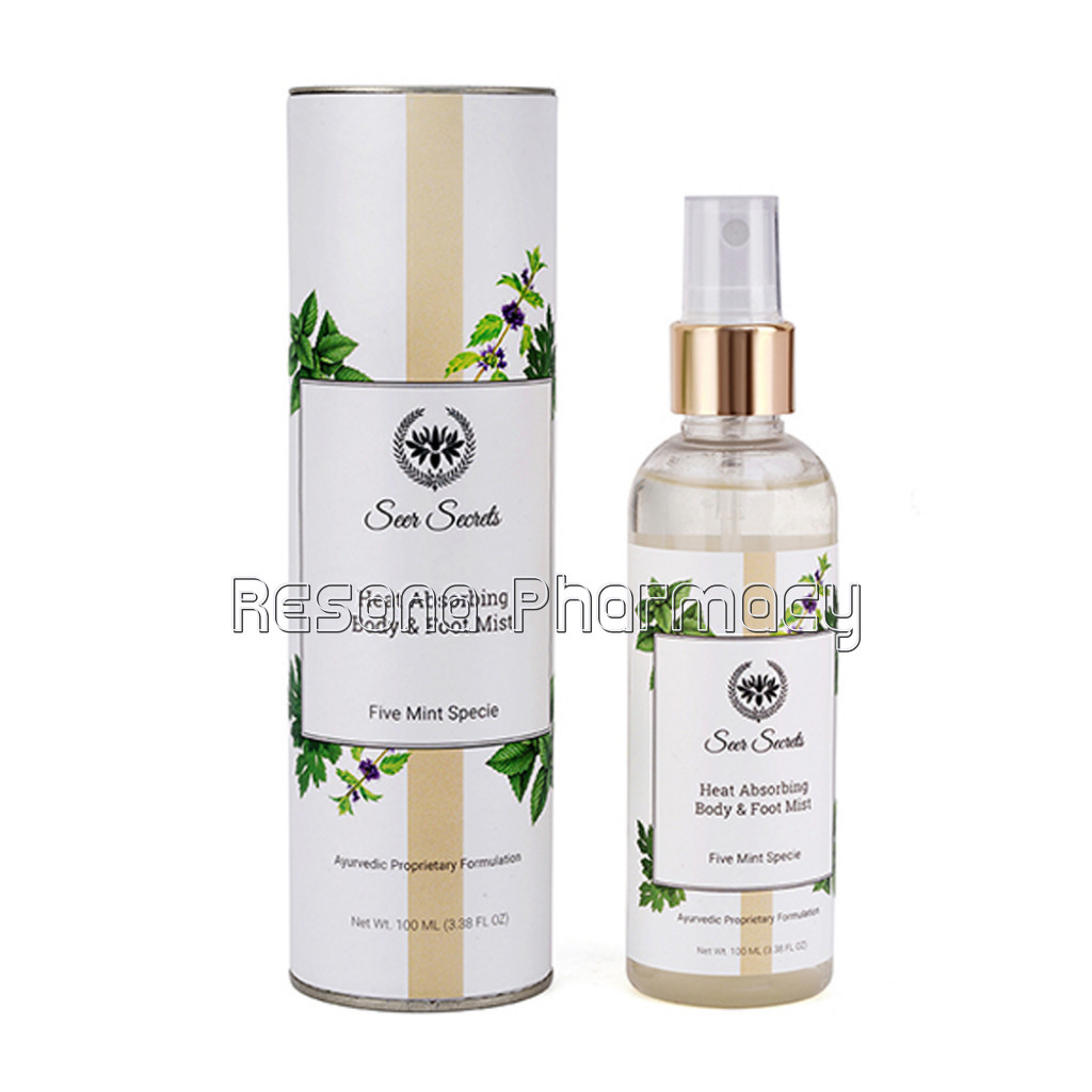 Five Mint Specie Heat Absorbing Body and Foot Mist