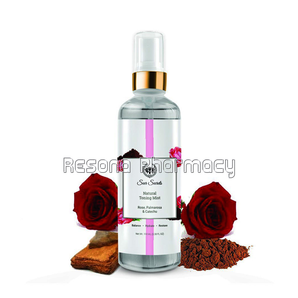 Rose, Palmarosa and Catechu NaNaturalToning Mist  For Close Pores And Tighten Cells