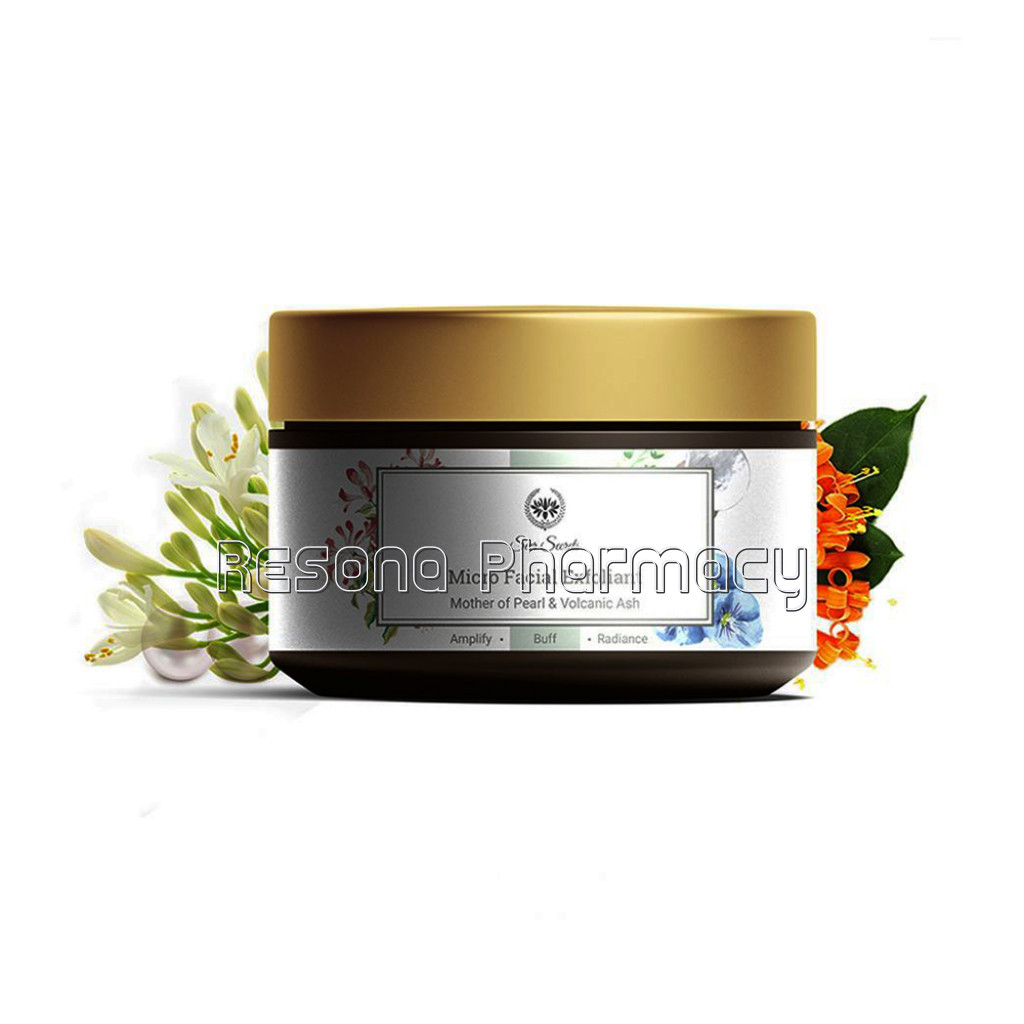 Mother Of Pearl and Volcanic Ash  Exfoliator For Dead And Dull Skin Cells