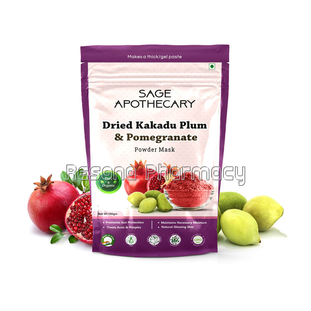 Dried Kakdu Plum and Pomegranate Powder Mask 100 Gm