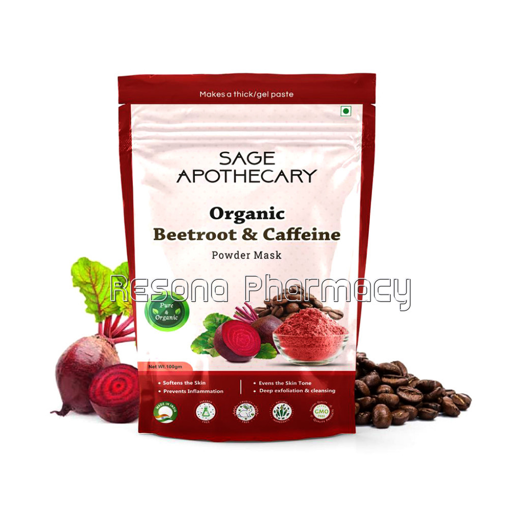 Beetroot Caffeine Face Mask 100 Gm