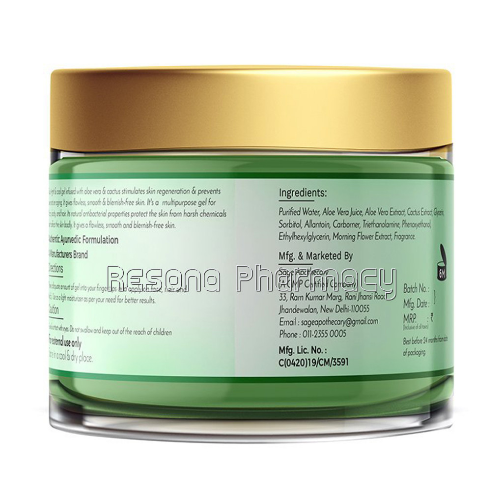 Aloe Vera Cactus Gel