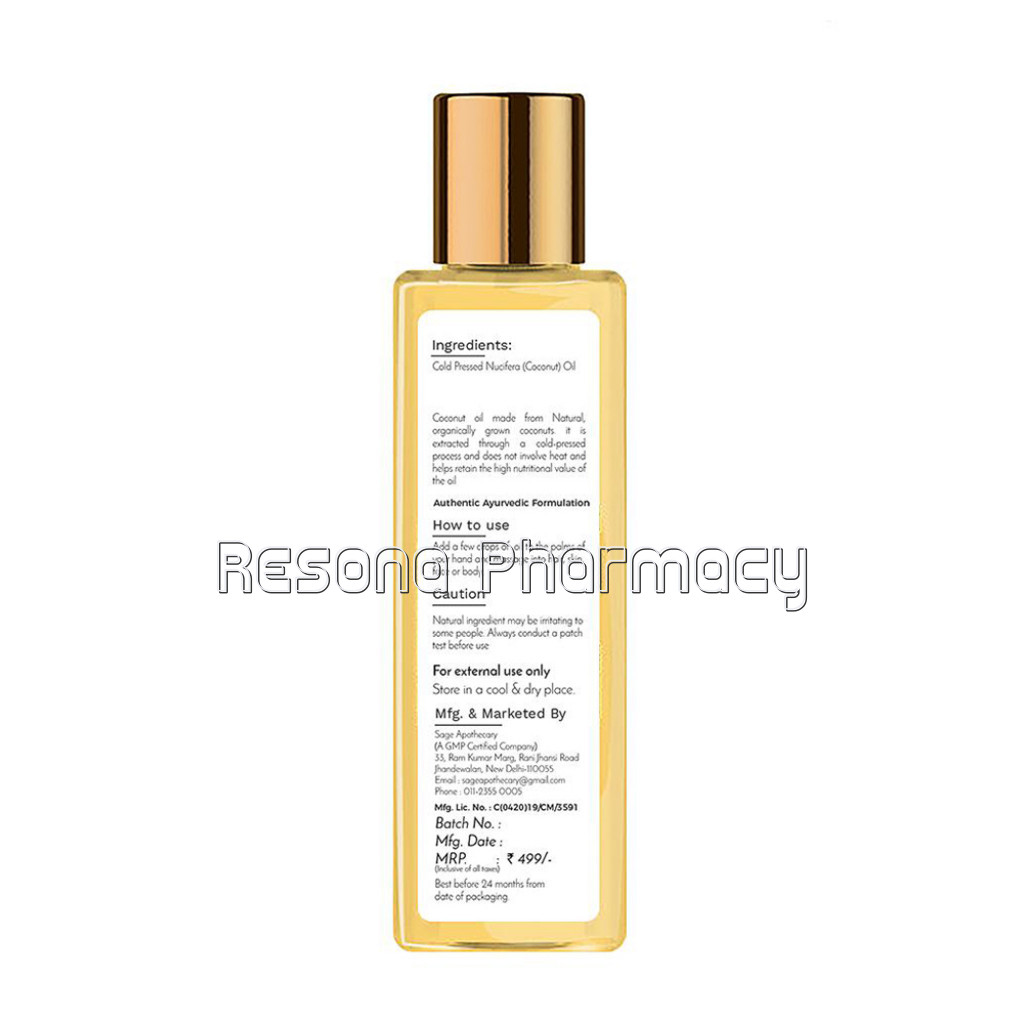 Sage Apothecary Coconut Oil