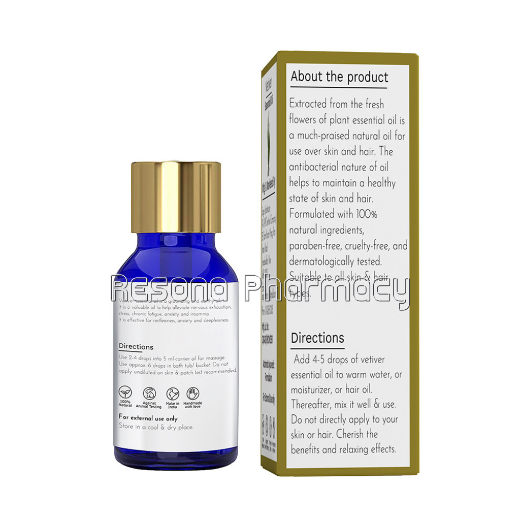 Sage Apothecary Vetiver Essential Oil