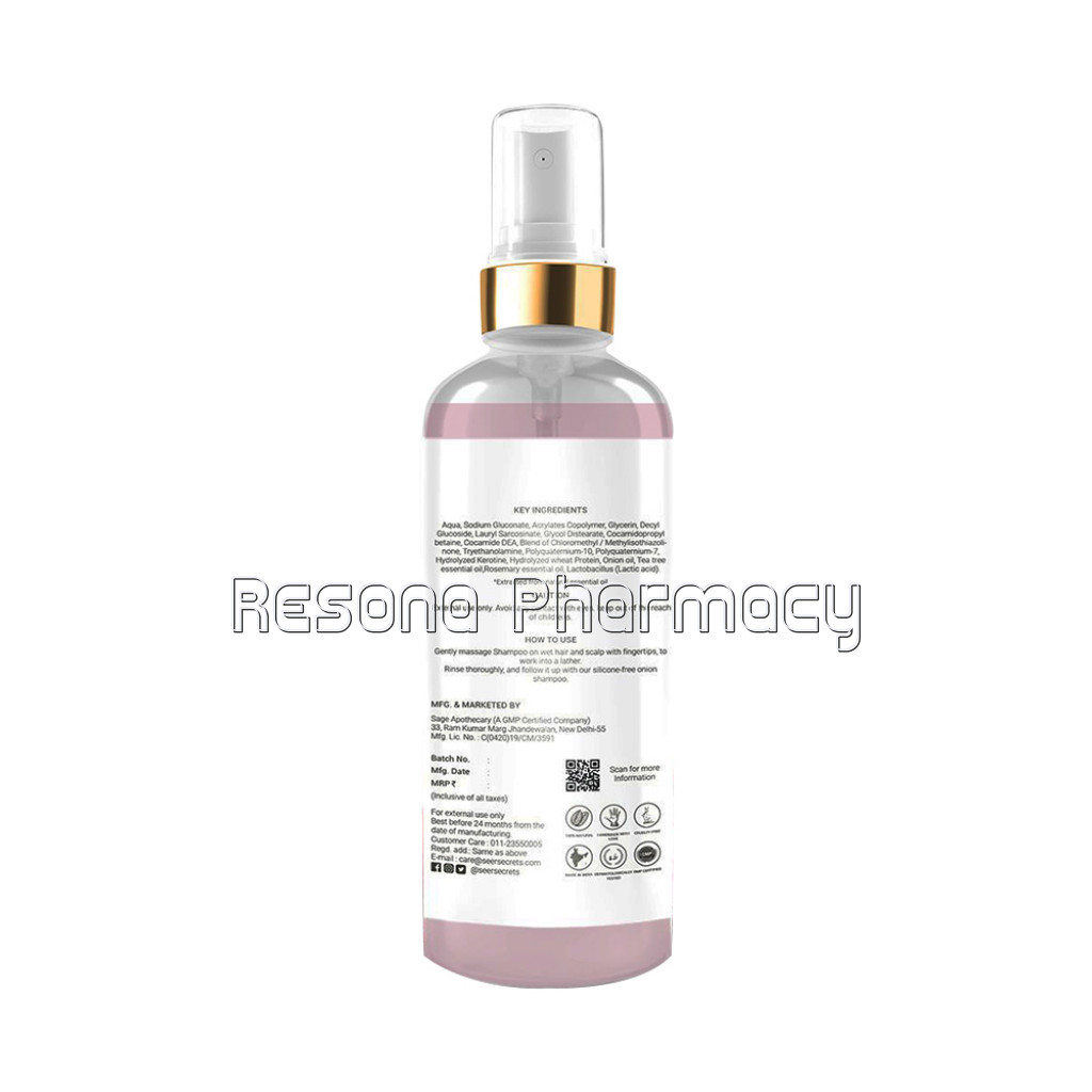 Probiotic Onion Serum Onion Extract and Biotin