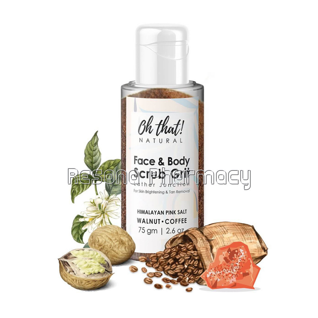 Face Body Scrub Grit For Skin Brightening And Tan Removal