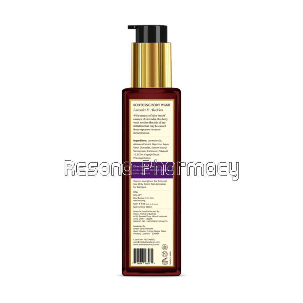 Soothing Body Wash   Lavender and Aloevera