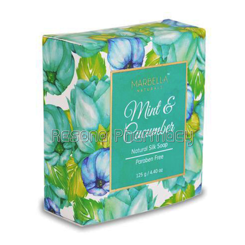 Mint and Cucumber NaNaturalSilk Soap