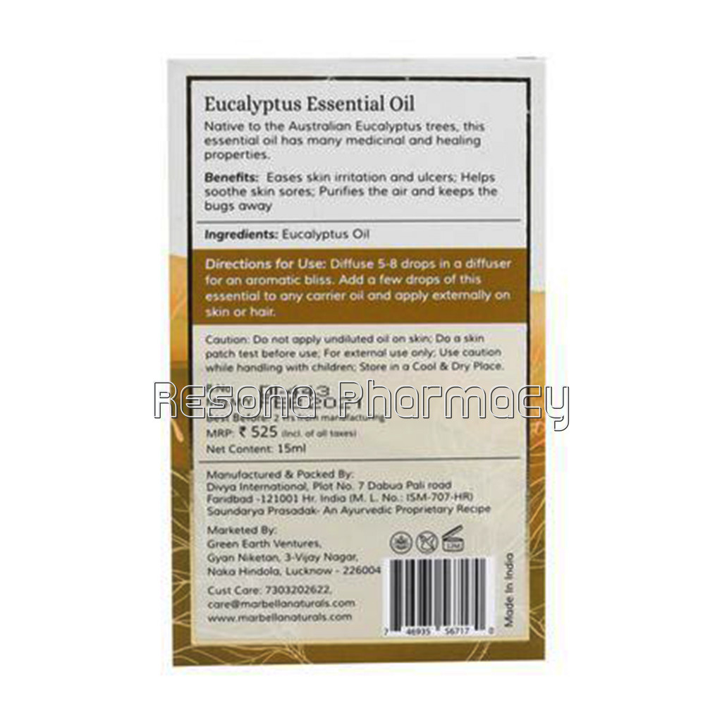 Pure Eucalyptus Essential Oil