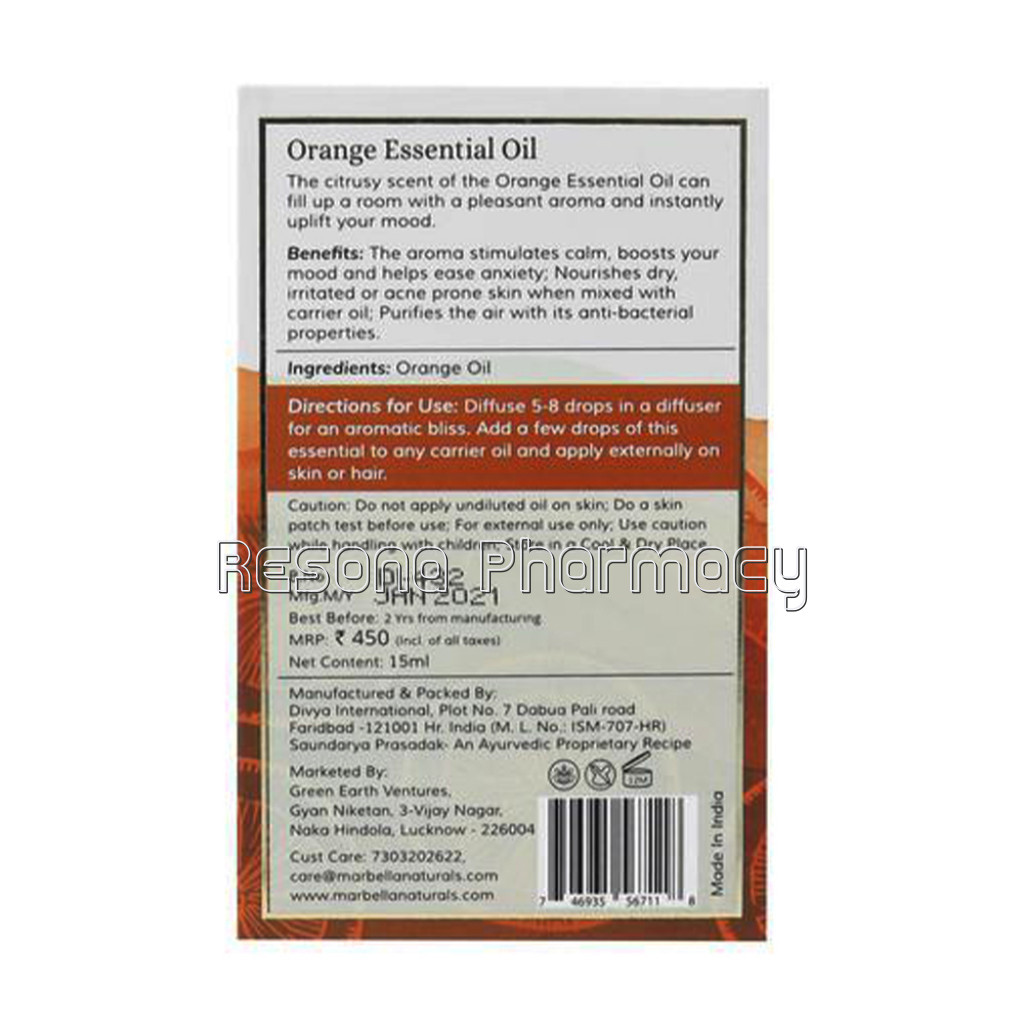 Pure Orange Essential Oil