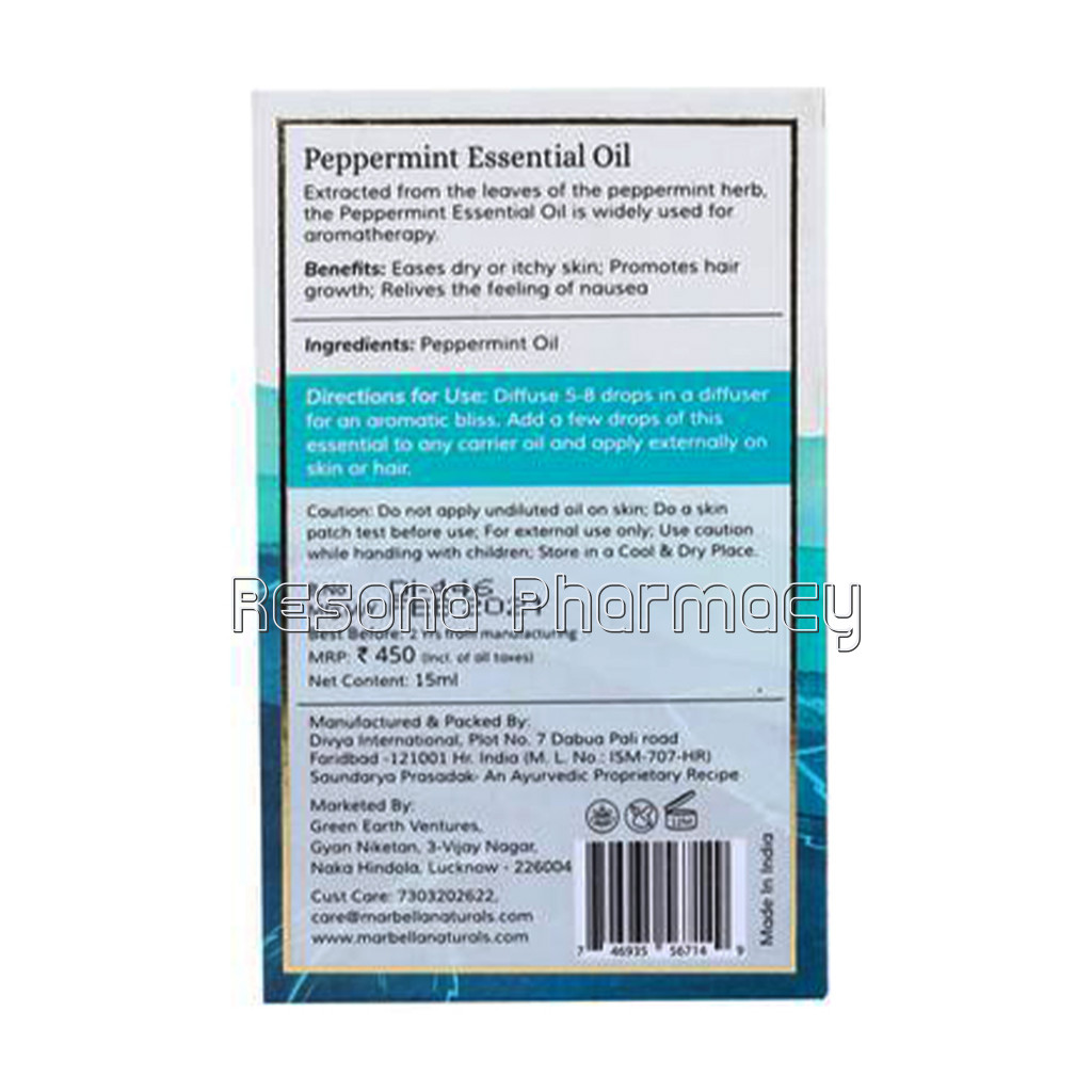 Pure Peppermint Essential Oil