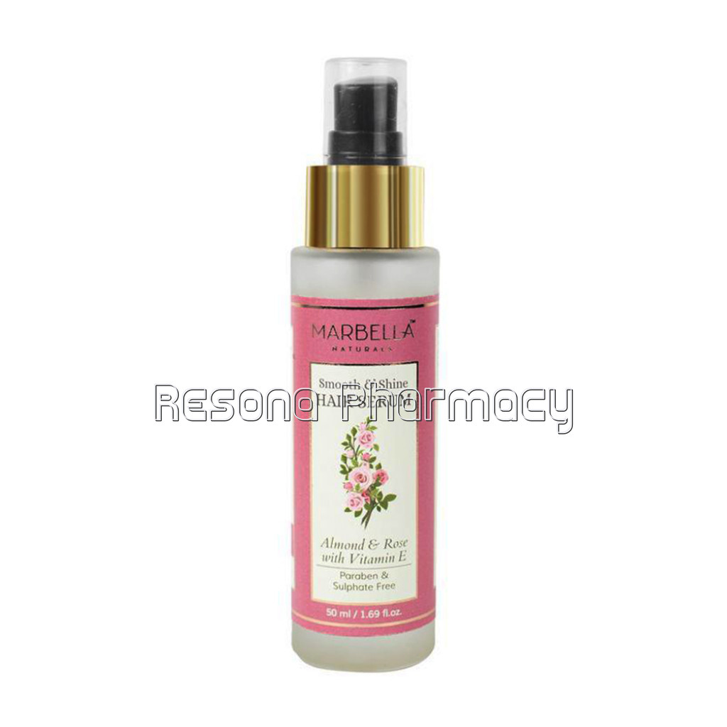Smooth and Shine Hair Serum   Almond, Rose and Vit. E
