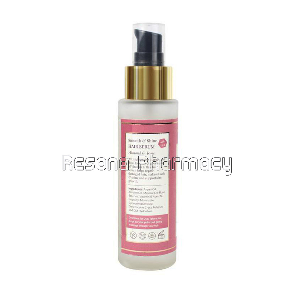 Smooth and Shine Hair Serum   Almond, Rose and Vit. E