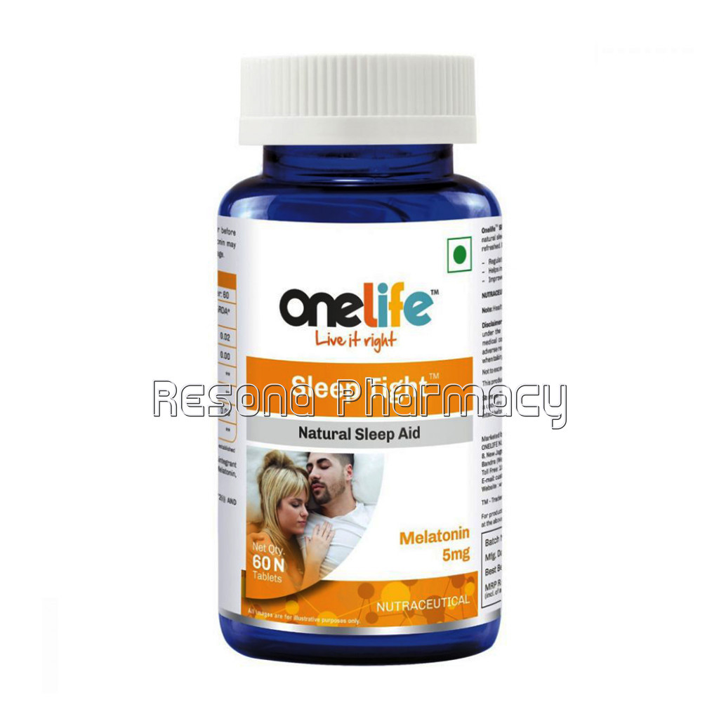Onelife Sleep Tight 5Mg : NaNaturalSleeping Aid   60 Tablets