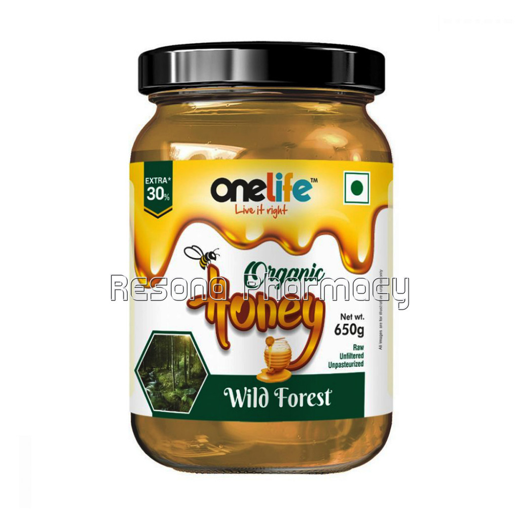 Onelife Organic Honey : Wild Forest   650Gm