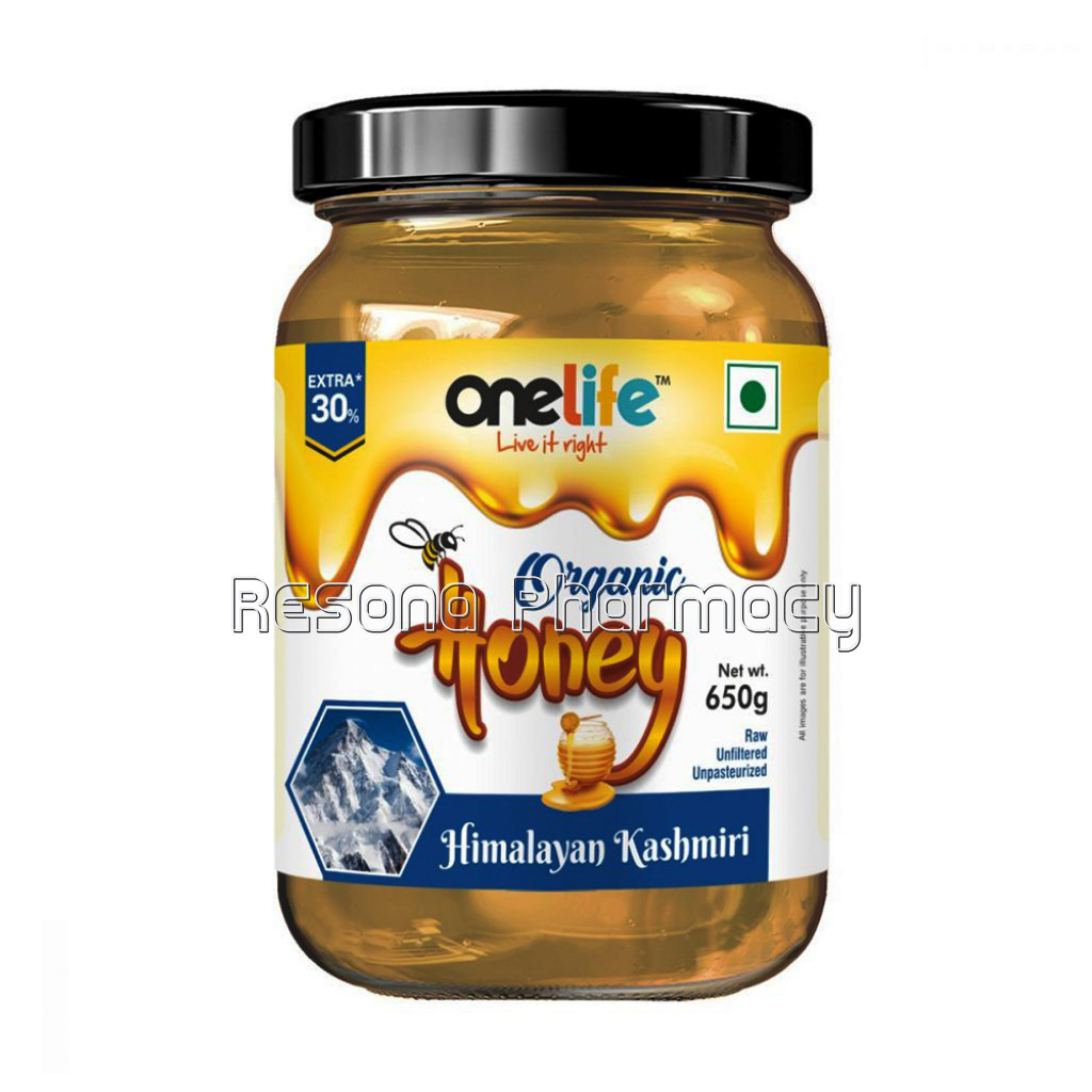 Onelife Organic Honey : Himalayan Kashmiri   650Gm