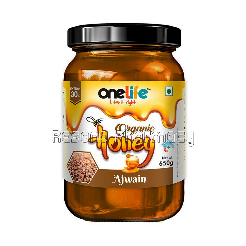 Onelife Organic Honey : Ajwain   650Gm