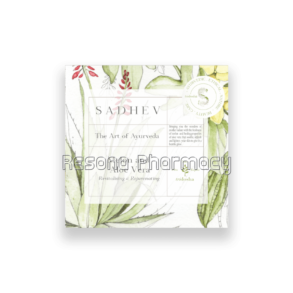 Sadhev Melon and Aloe Vera Bathing Bar – 125Gms