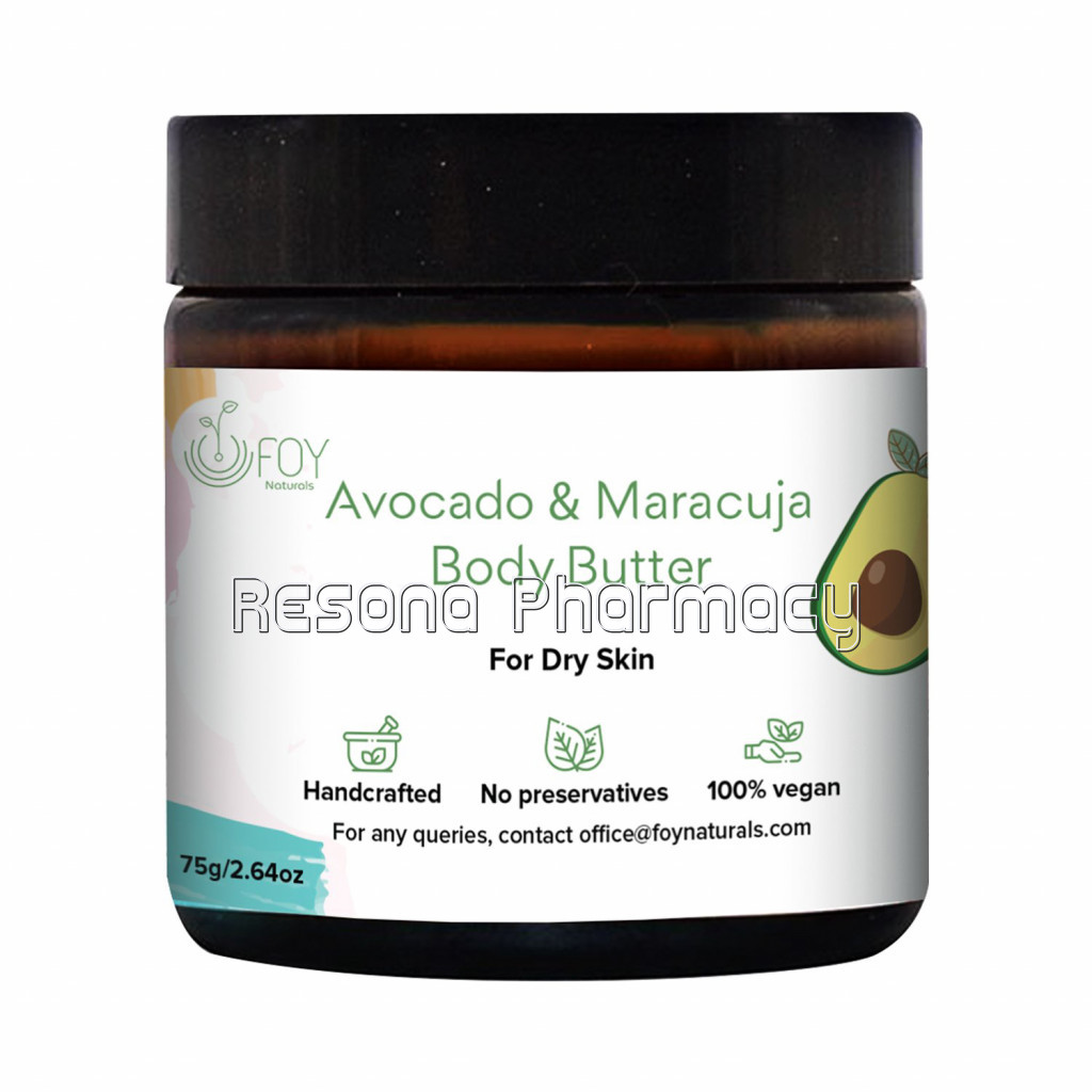 Avocado and Maracuja Body Butter For Dry Skin