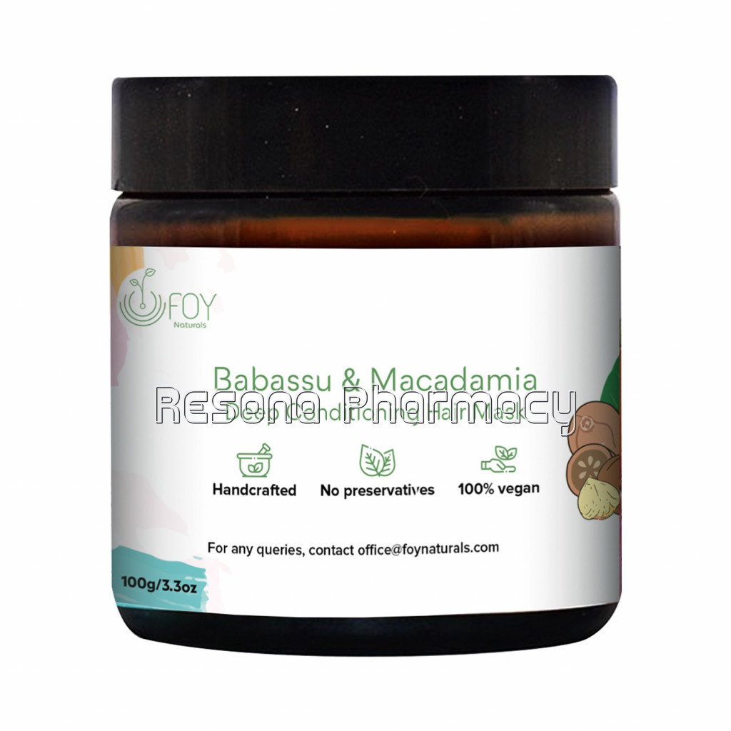 Babassu and Macadamia Conditioning Hair Mask (100G)