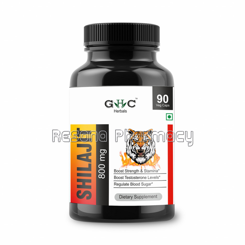 Pure Shilajit Capsule 800Mg | 90 Veg Capsules