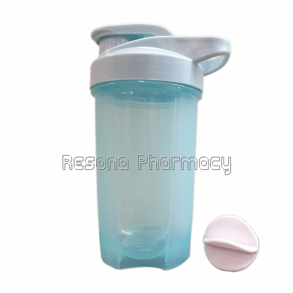 Ghc Shaker Bottle 500Ml With Ball Blue