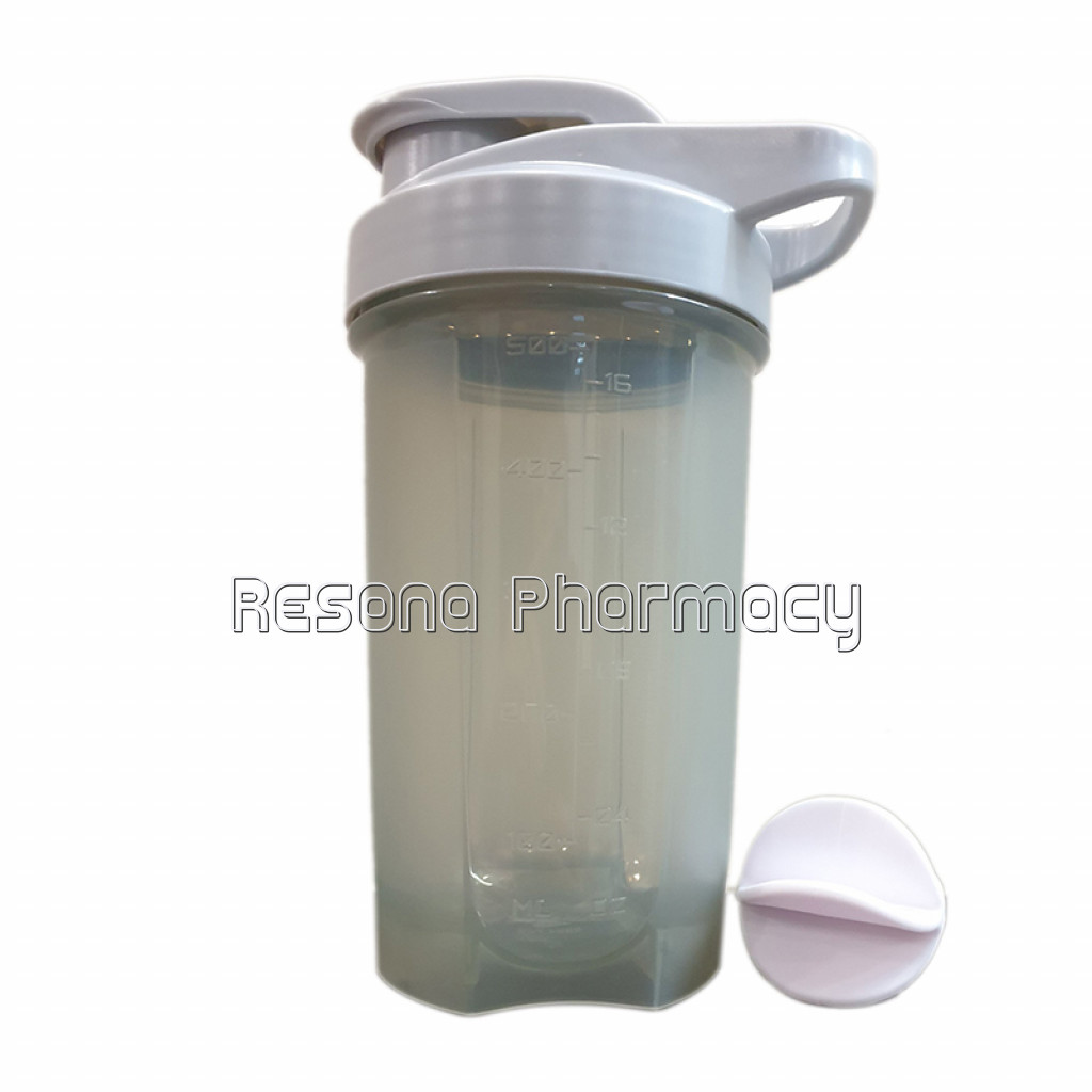 Ghc Shaker Bottle 500Ml With Ball Grey