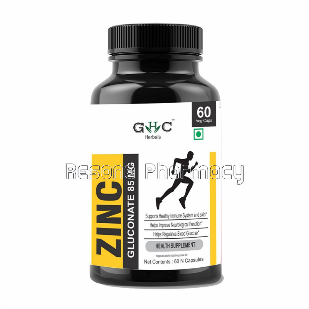 Zinc Gluconate (85Mg | 60 Veg Capsules)