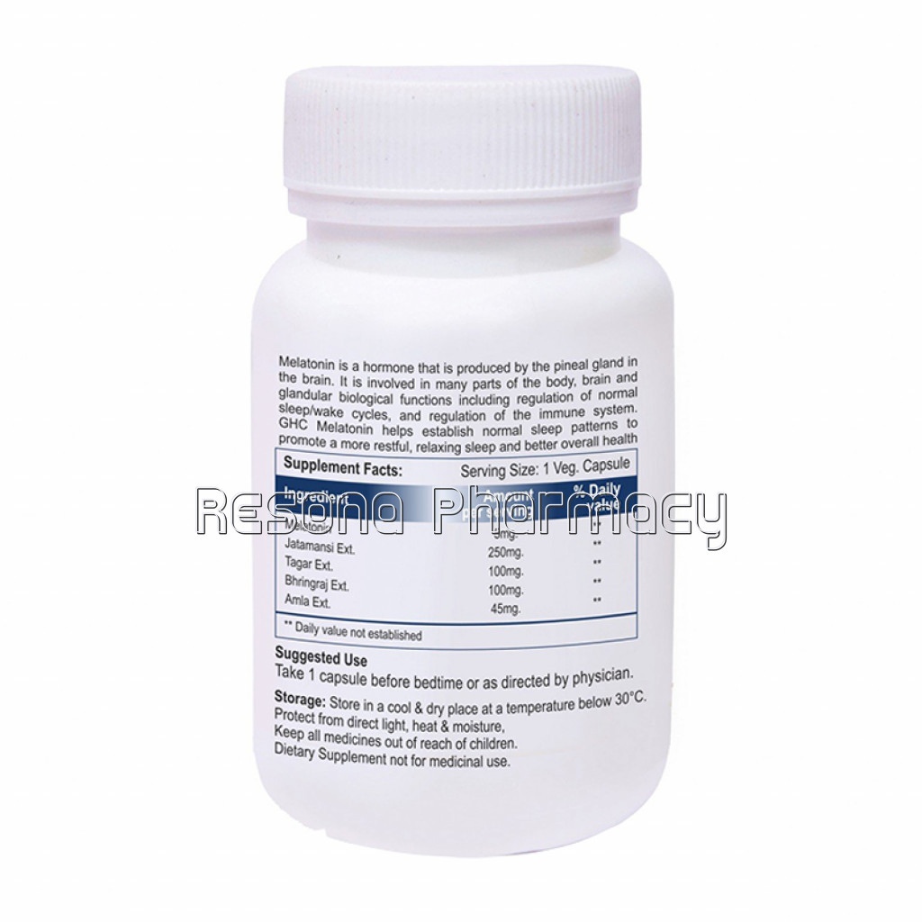 Melatonin Plus | Advanced Sleeping Aid | 60 Veg Capsules