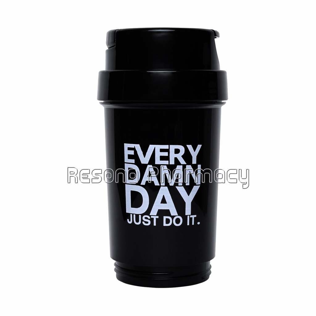 Ghc Cyclone Shaker 500Ml With Extra Storage Box (500 Ml) Black