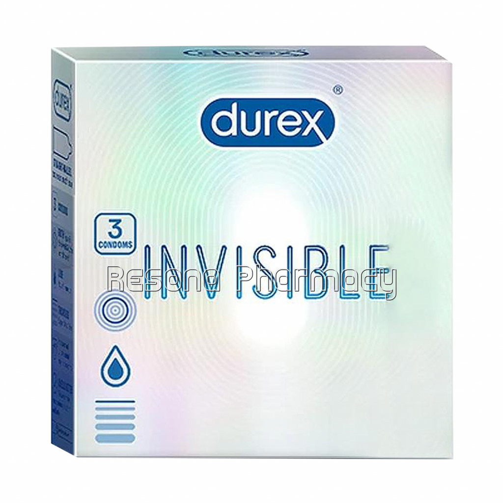 Durex Invisible   3 Condoms
