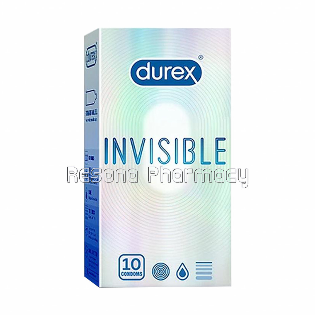 Durex Invisible   10 Condoms