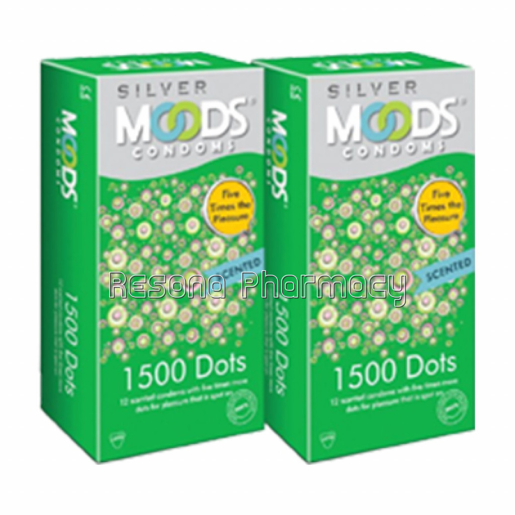 Moods Silver 1500 Dots 12S (Pack Of 2)