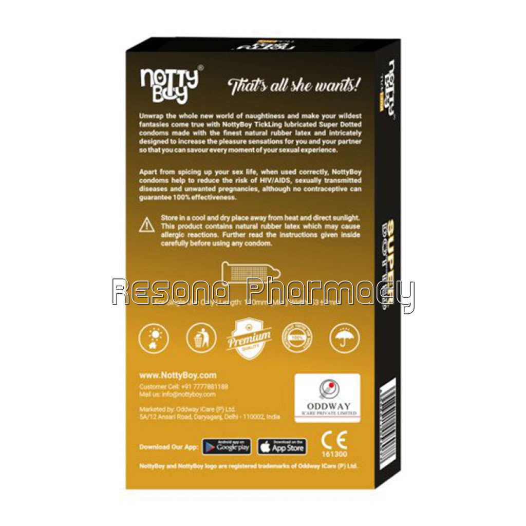 Nottyboy Tickling – Superdotted Condoms