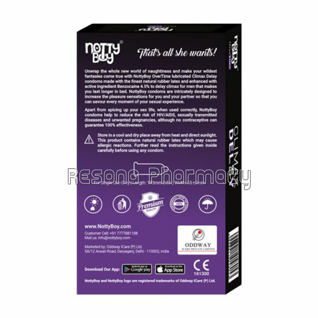 Nottyboy Overtime – Climax Delay Condom